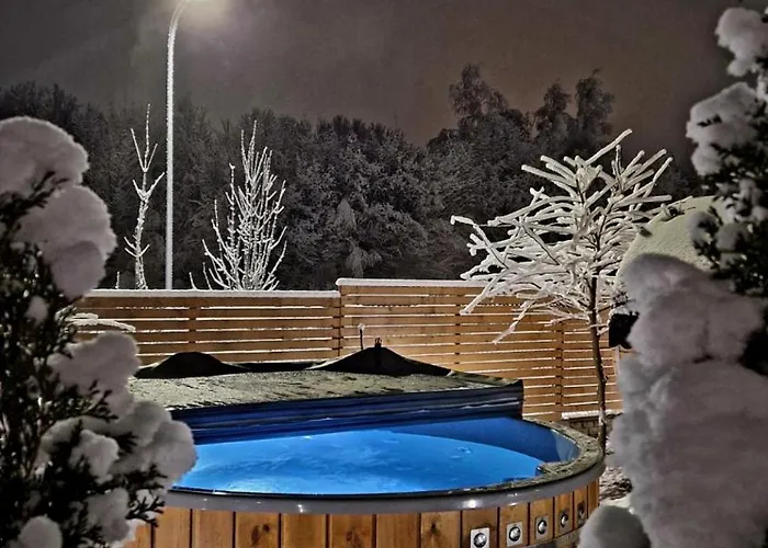 Widokowo - Z Widokiem Na Sniezke Z Jacuzzi I Sauna Σαλέ