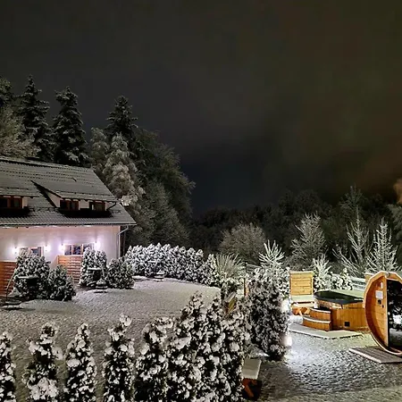 木屋 Widokowo - Z Widokiem Na Sniezke Z Jacuzzi I Sauna