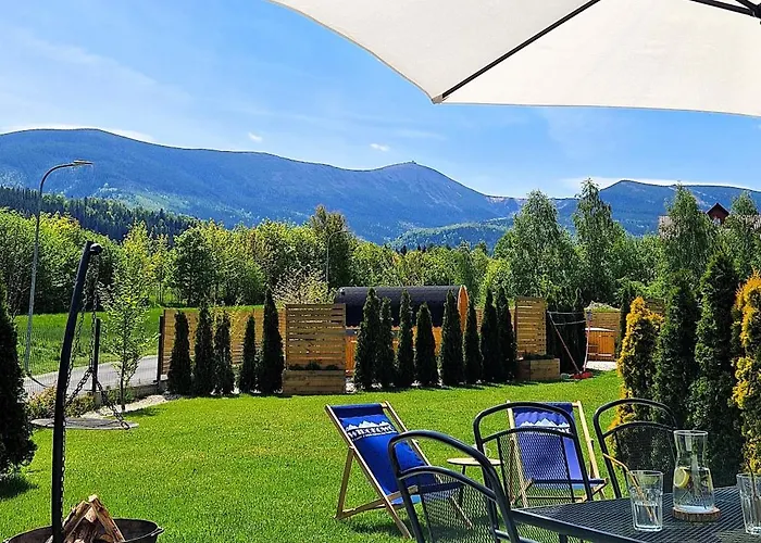 Horská chata Widokowo - Z Widokiem Na Sniezke Z Jacuzzi I Sauna