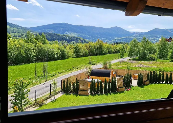 Horská chata Widokowo - Z Widokiem Na Sniezke Z Jacuzzi I Sauna