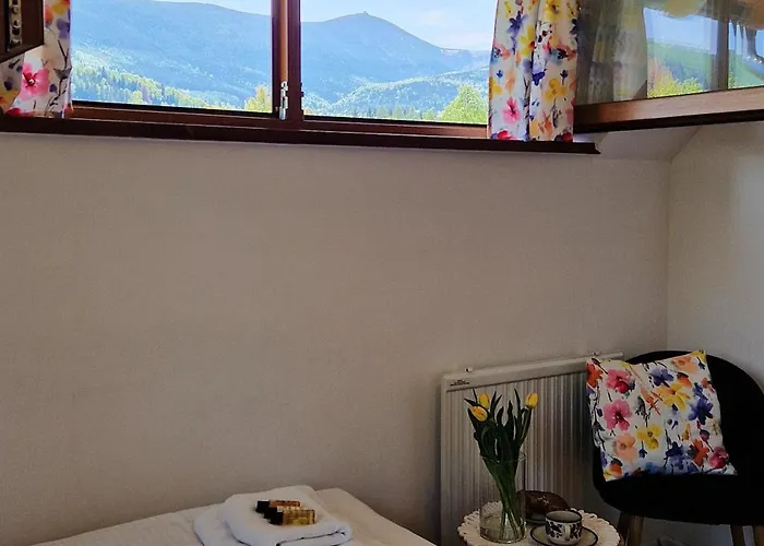 Horská chata Widokowo - Z Widokiem Na Sniezke Z Jacuzzi I Sauna